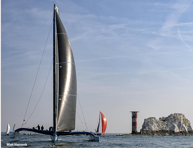 Chasing and photographing the competitors during the Panerai British Classic's Regatta